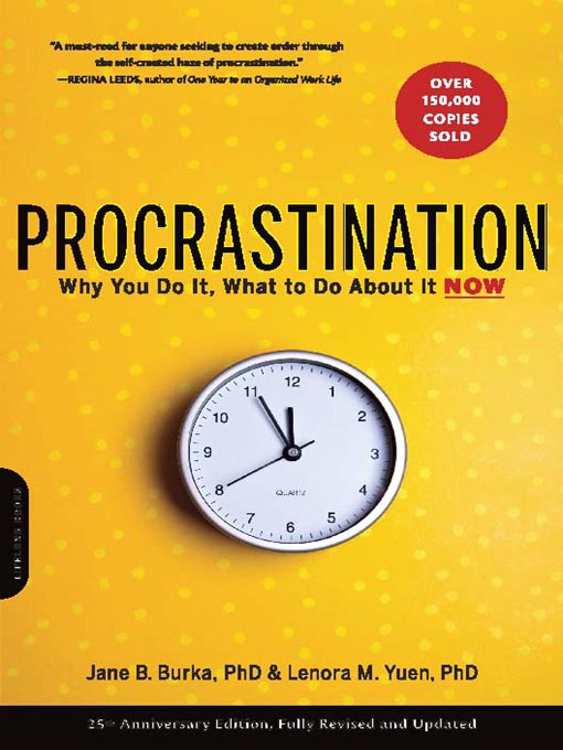 Title details for Procrastination by Jane B. Burka - Available